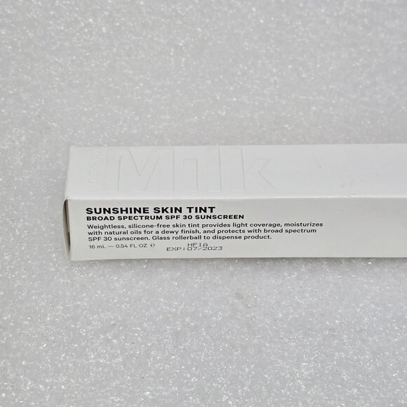 Milk Makeup Sunshine Skin Tint Broad Spectrum SPF 30 Sunscreen 16ml Tan - Picture 2 of 2